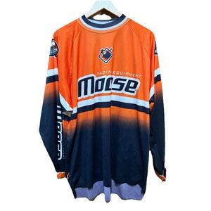 Moose Racing M1 Off-Road Motocross Jersey Orange Size 3XL EUC